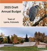 Town of Lyons 2025 Draft Budget