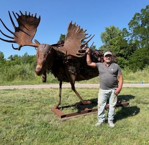 Rusty the Moose by Bill Foy